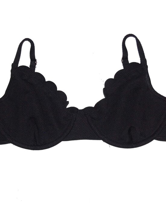 kate spade Other - NWT Kate Spade New York Pique Solids Underwire Bikini Top XL